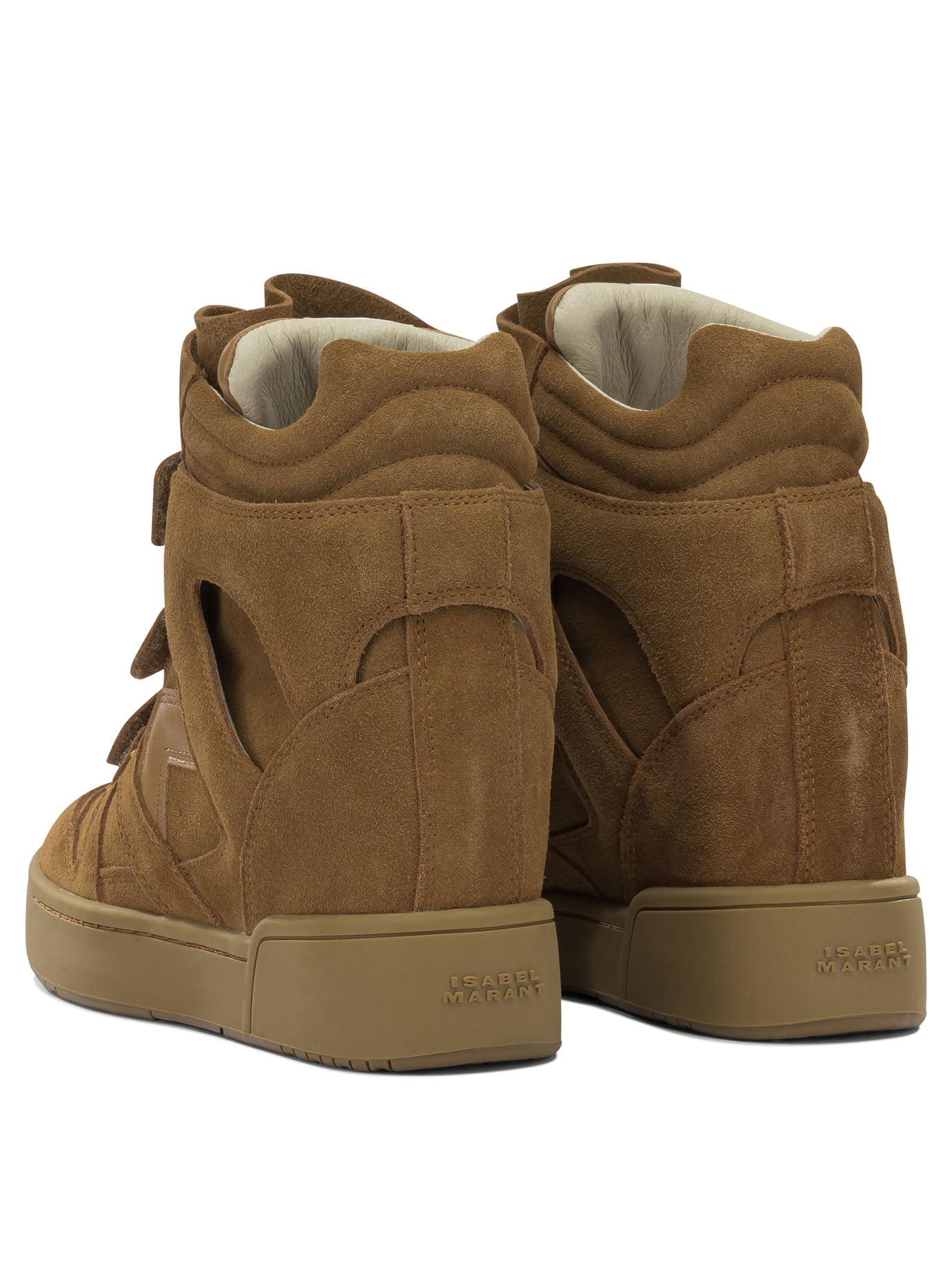 Isabel Marant "IM3" high sneakers - Brown