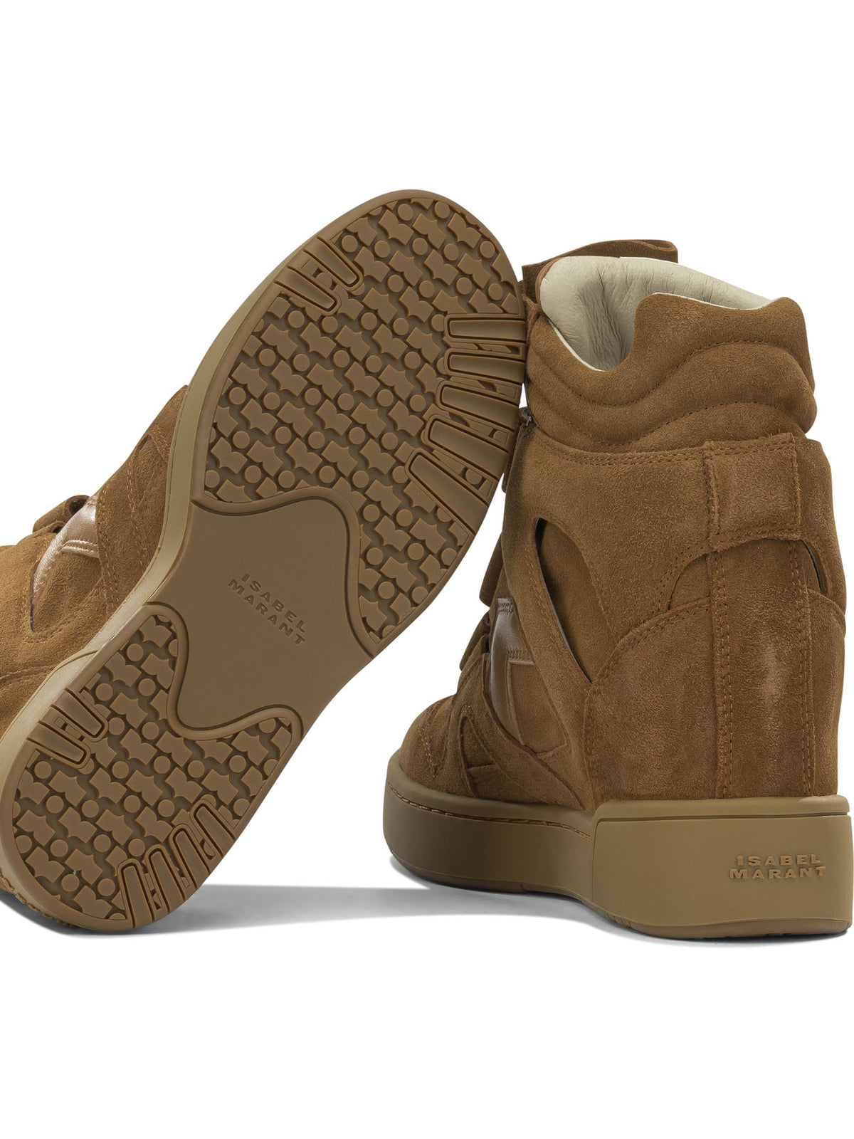 Isabel Marant "IM3" high sneakers - Brown