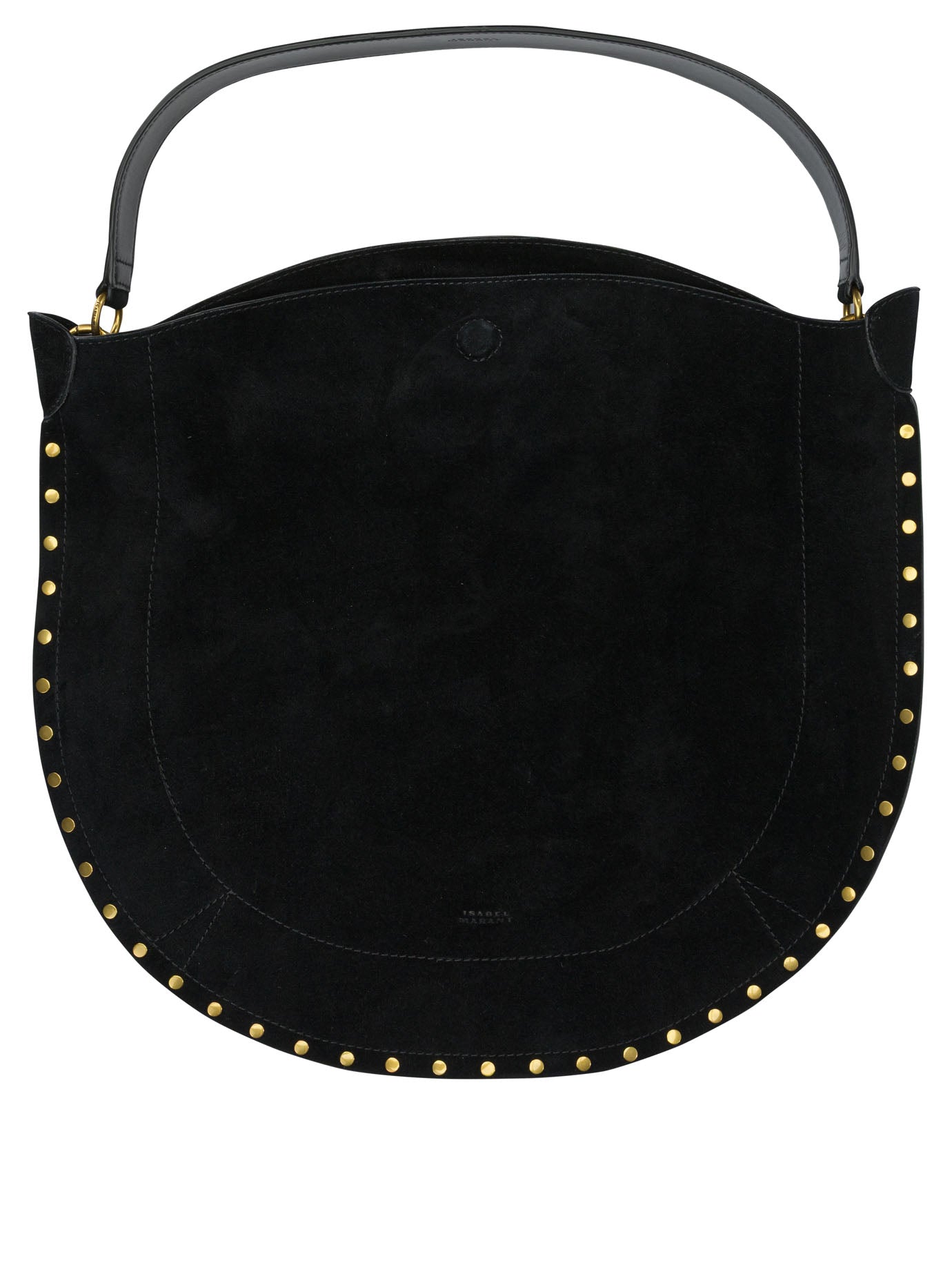 Isabel Marant "Oskan Hobo Soft" large shoulder bag - Black