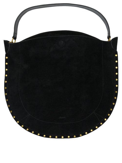 Isabel Marant "Oskan Hobo Soft" large shoulder bag - Black