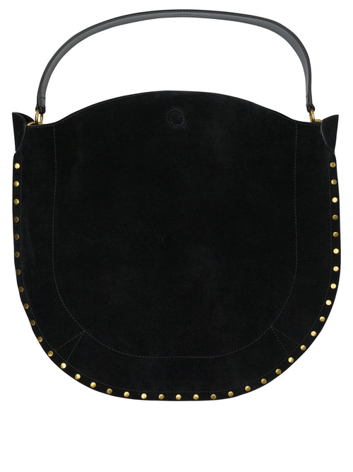 Isabel Marant "Oskan Hobo Soft" large shoulder bag - Black