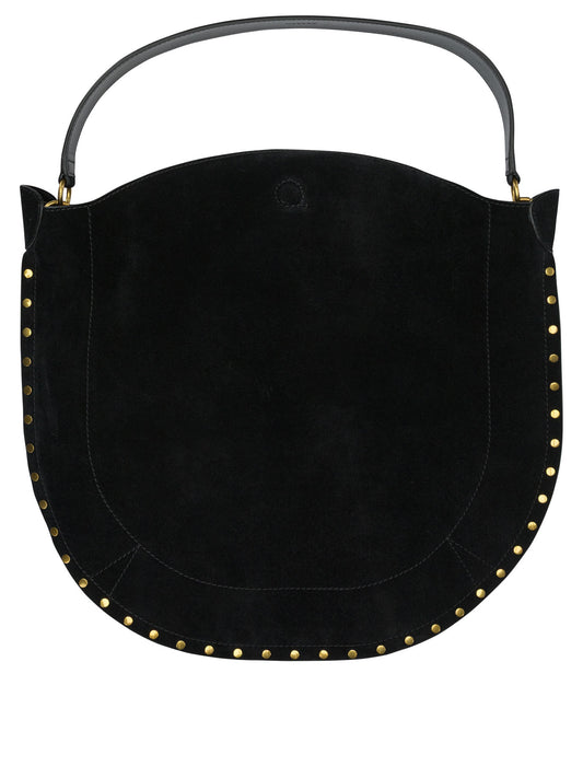 Isabel Marant "Oskan Hobo Soft" large shoulder bag - Black