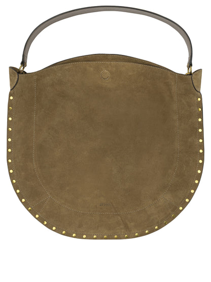 Isabel Marant "Oskan Hobo Soft" large shoulder bag - Brown