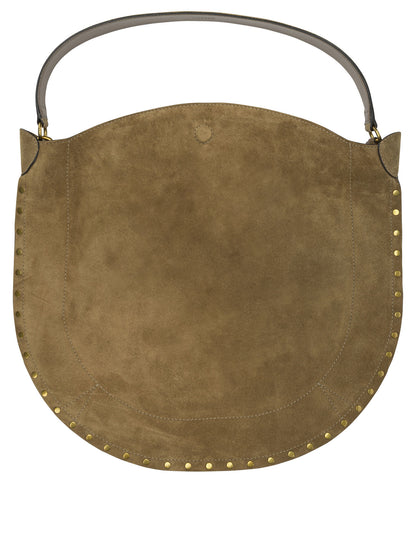 Isabel Marant "Oskan Hobo Soft" large shoulder bag - Brown