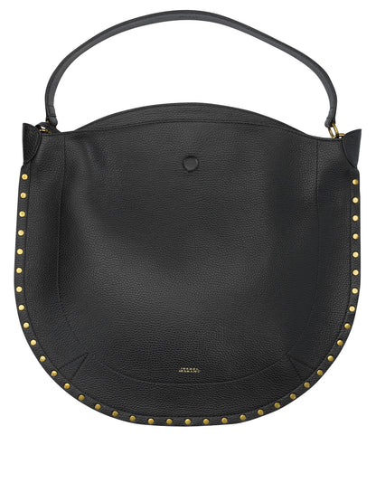Isabel Marant "Oskan Hobo Soft" large shoulder bag - Black