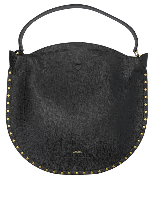 Isabel Marant "Oskan Hobo Soft" large shoulder bag - Black