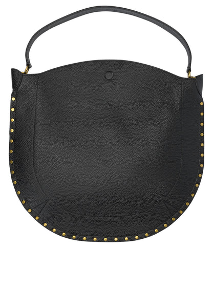 Isabel Marant "Oskan Hobo Soft" large shoulder bag - Black