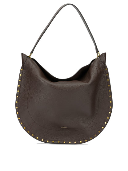 Isabel Marant "Oskan Hobo Soft" large shoulder bag - Brown