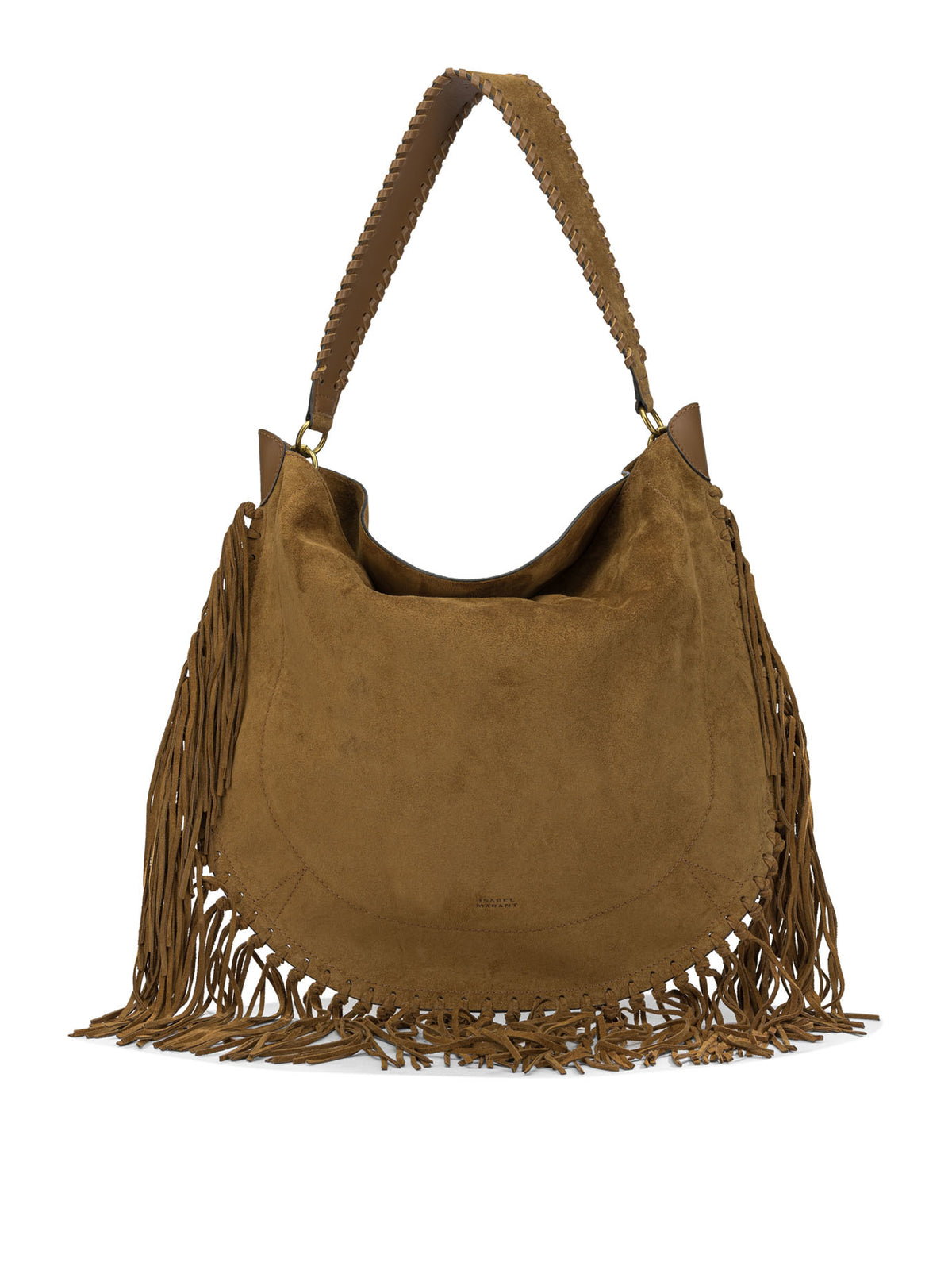 Isabel Marant "Oskan Hobo Soft" Medium Shoulder Bag - Brown