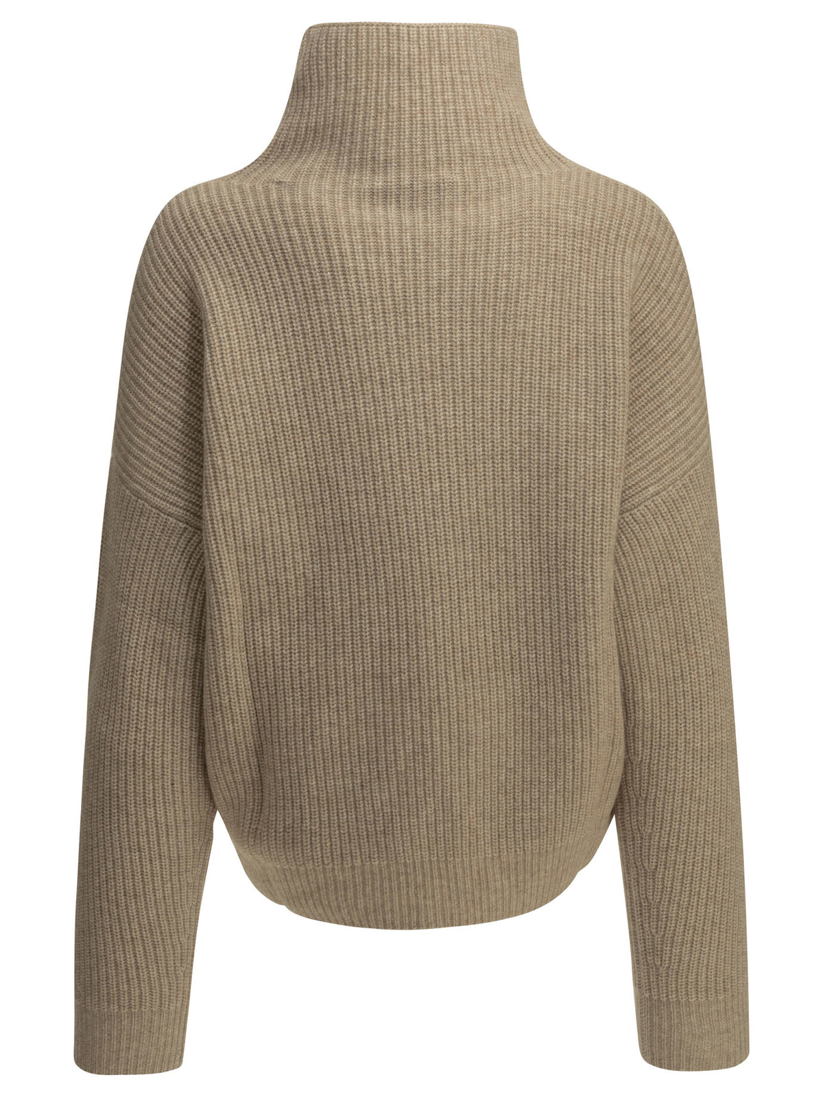 Isabel Marant "Brooke" Turtleneck Sweater - Beige