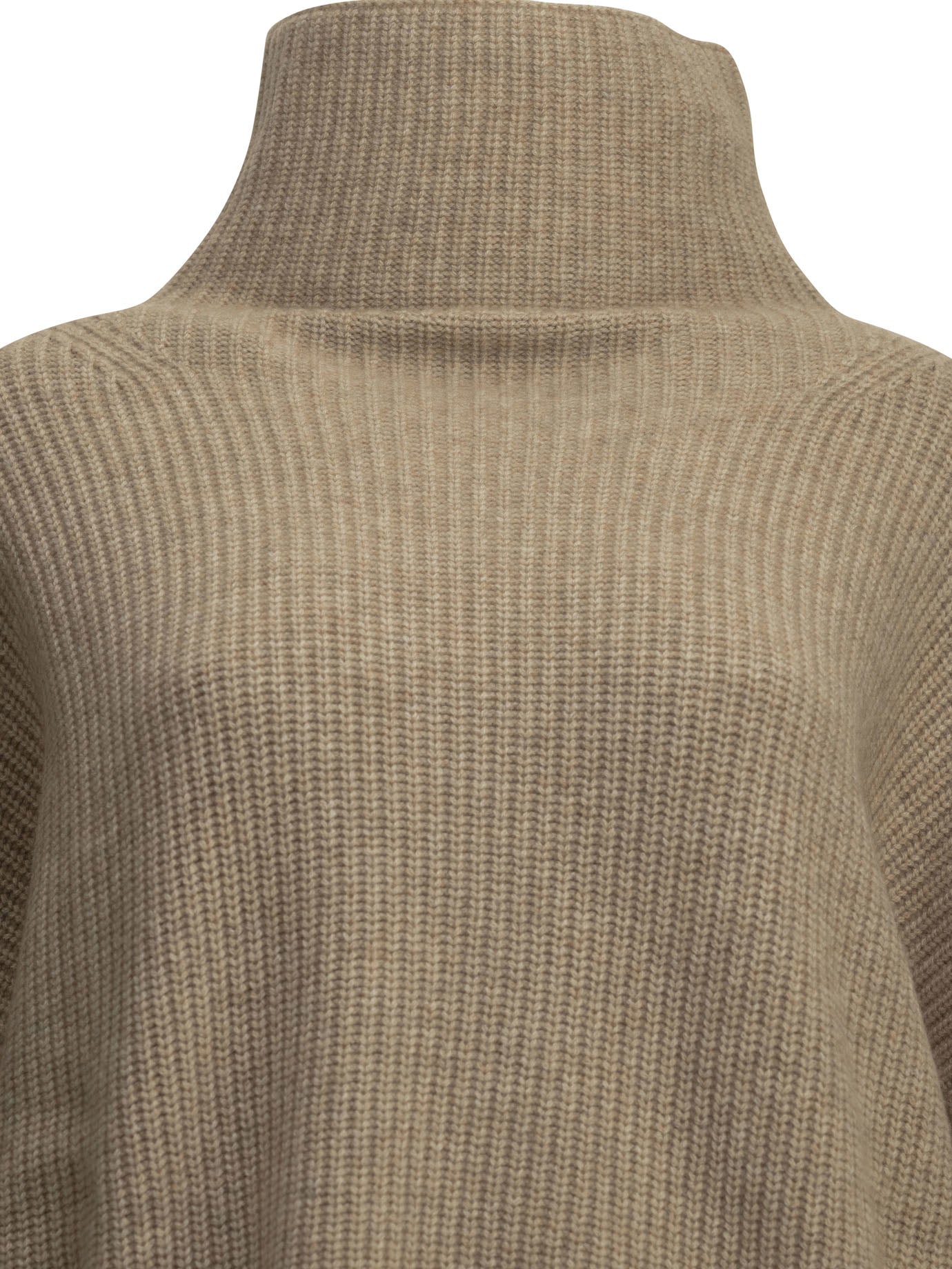Isabel Marant "Brooke" Turtleneck Sweater - Beige