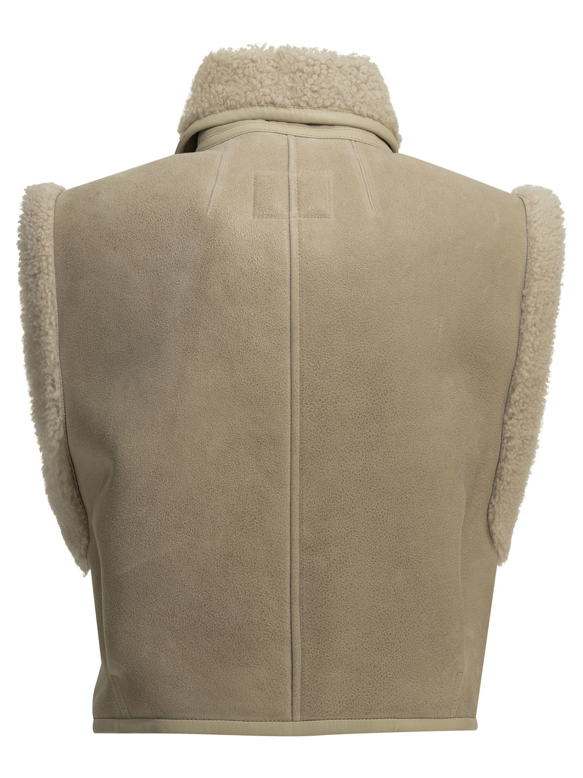 Isabel Marant "Alime" Sleeveless Jacket - Beige