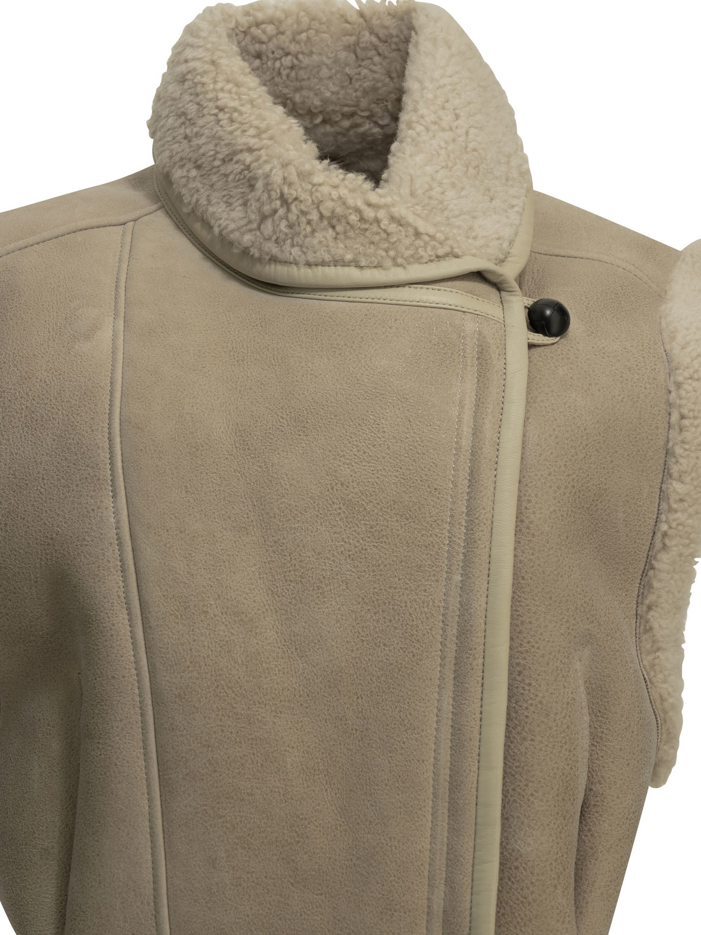 Isabel Marant "Alime" Sleeveless Jacket - Beige