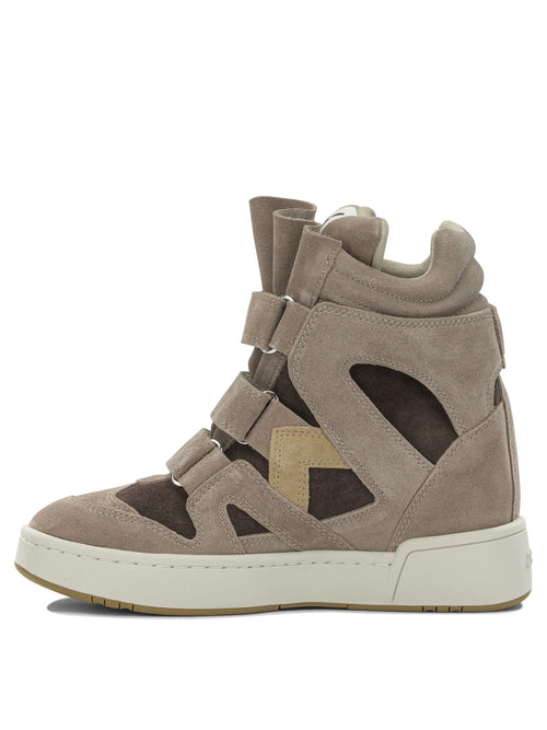 Isabel Marant "IM3" high top sneakers - Brown
