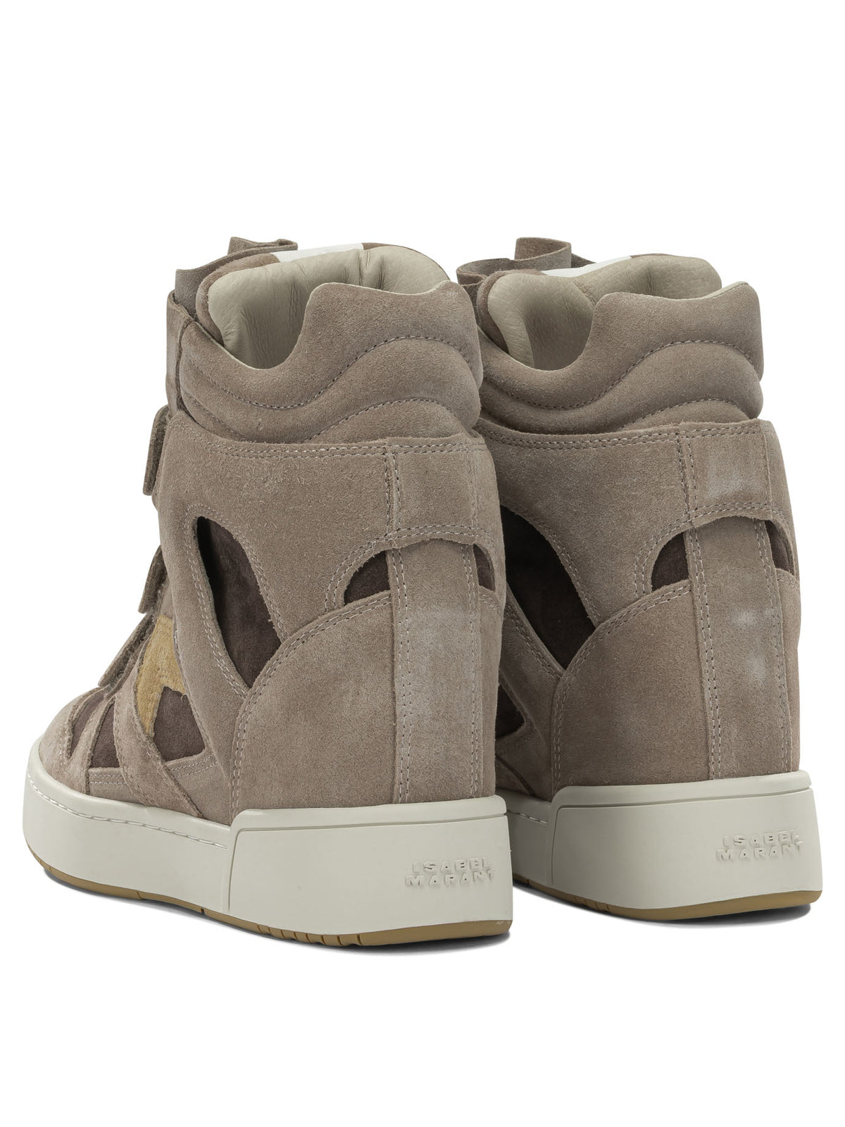 Isabel Marant "IM3" high top sneakers - Brown