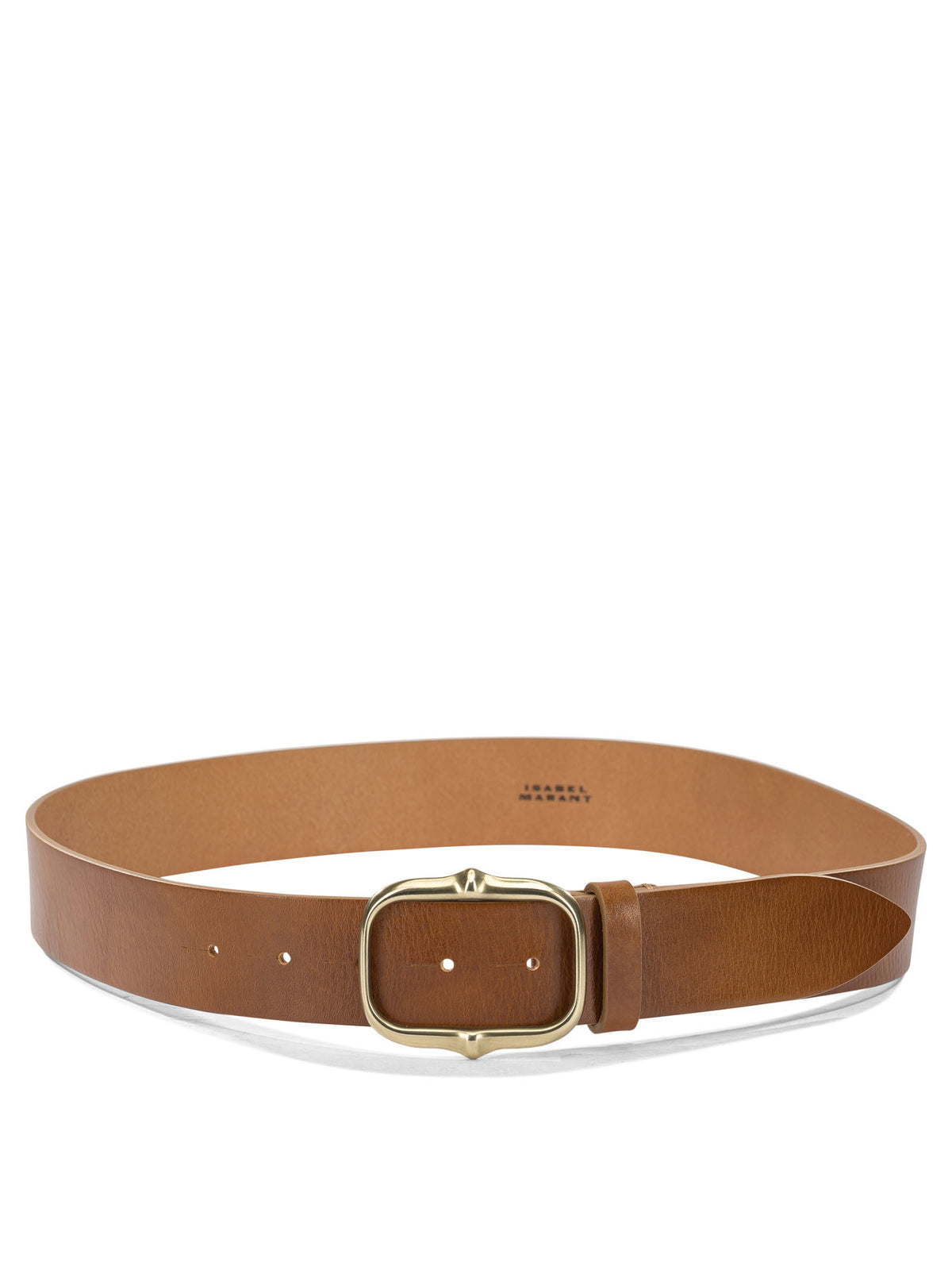 Isabel Marant "Holis" Leather Belt - Brown