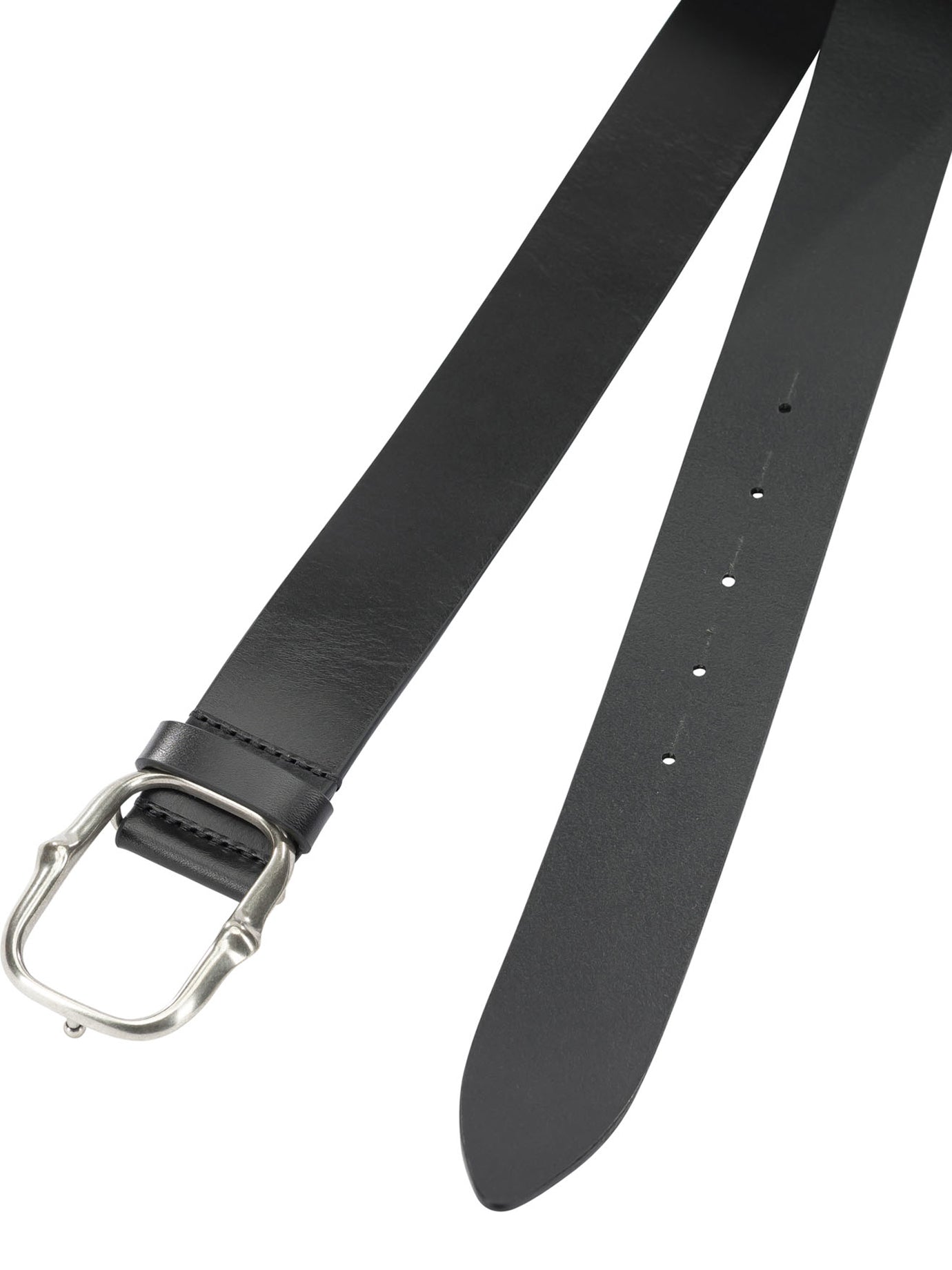 Isabel Marant "Holis" Leather Belt - Black
