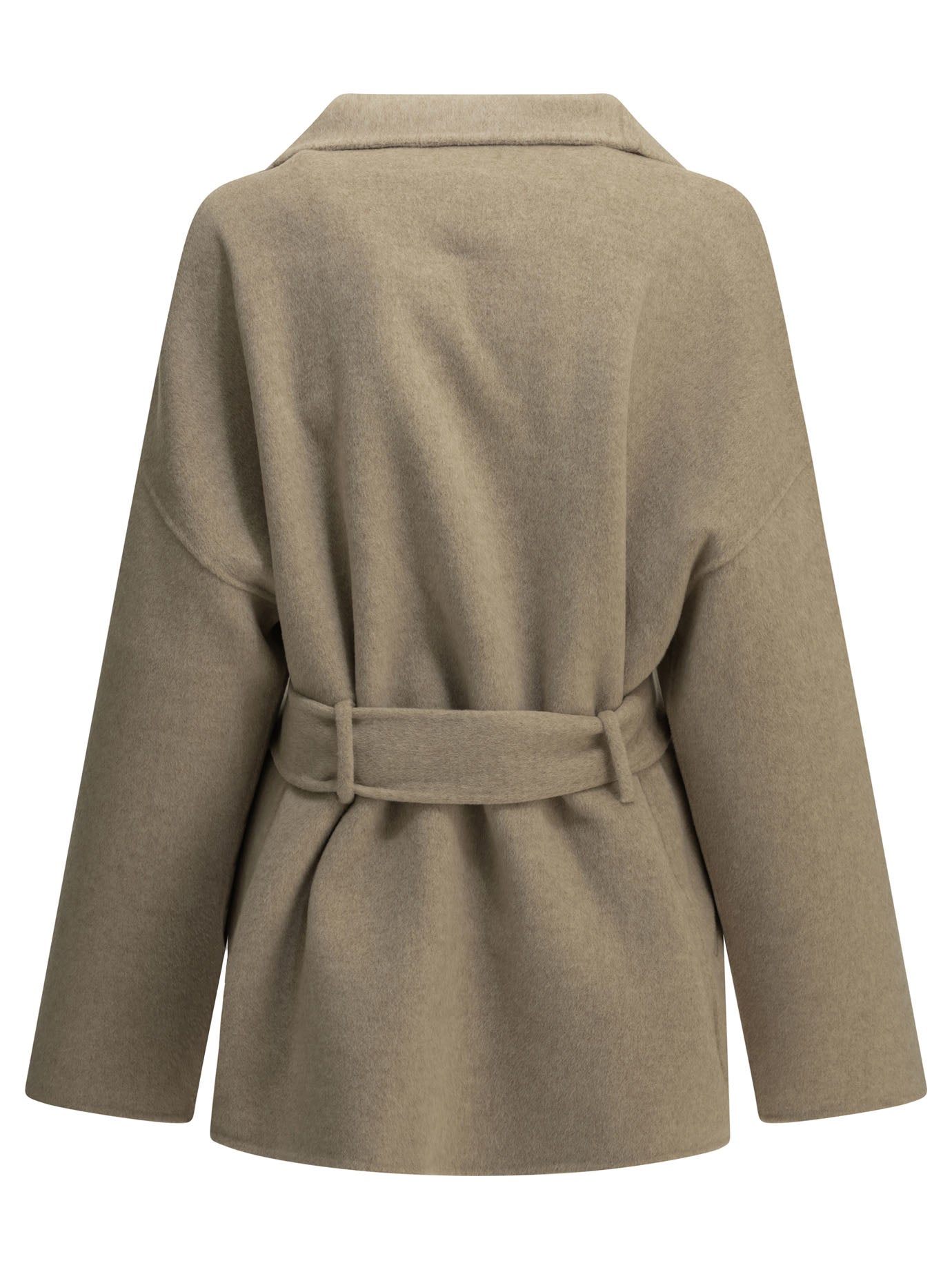 Isabel Marant "Ceaton" Short Coat - Beige