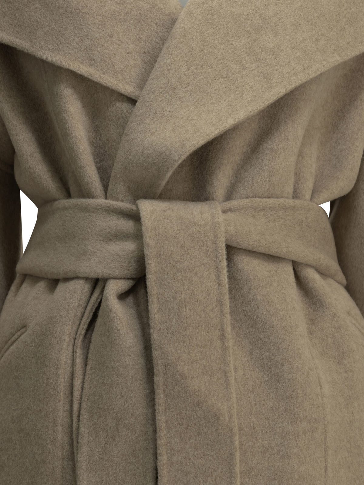 Isabel Marant "Ceaton" Short Coat - Beige