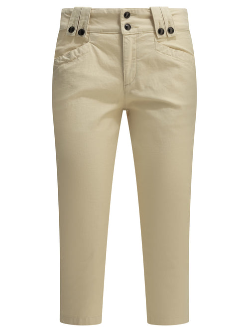 Isabel Marant "Berna" Casual Pants - Beige
