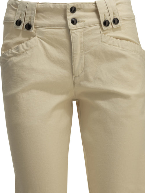 Isabel Marant "Berna" Casual Pants - Beige