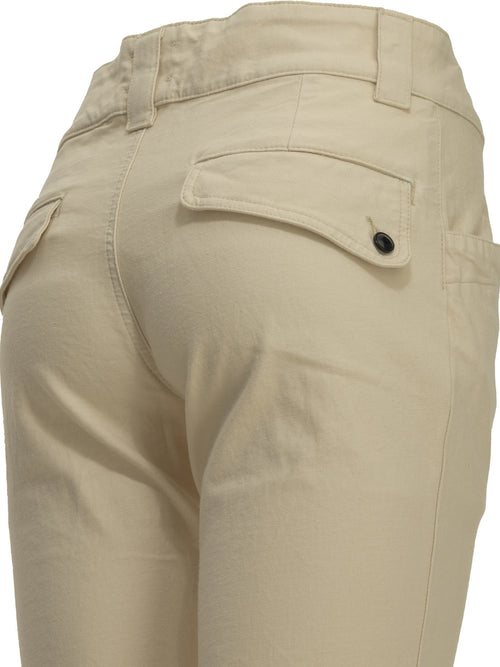 Isabel Marant "Birdy" Casual Pants - Beige