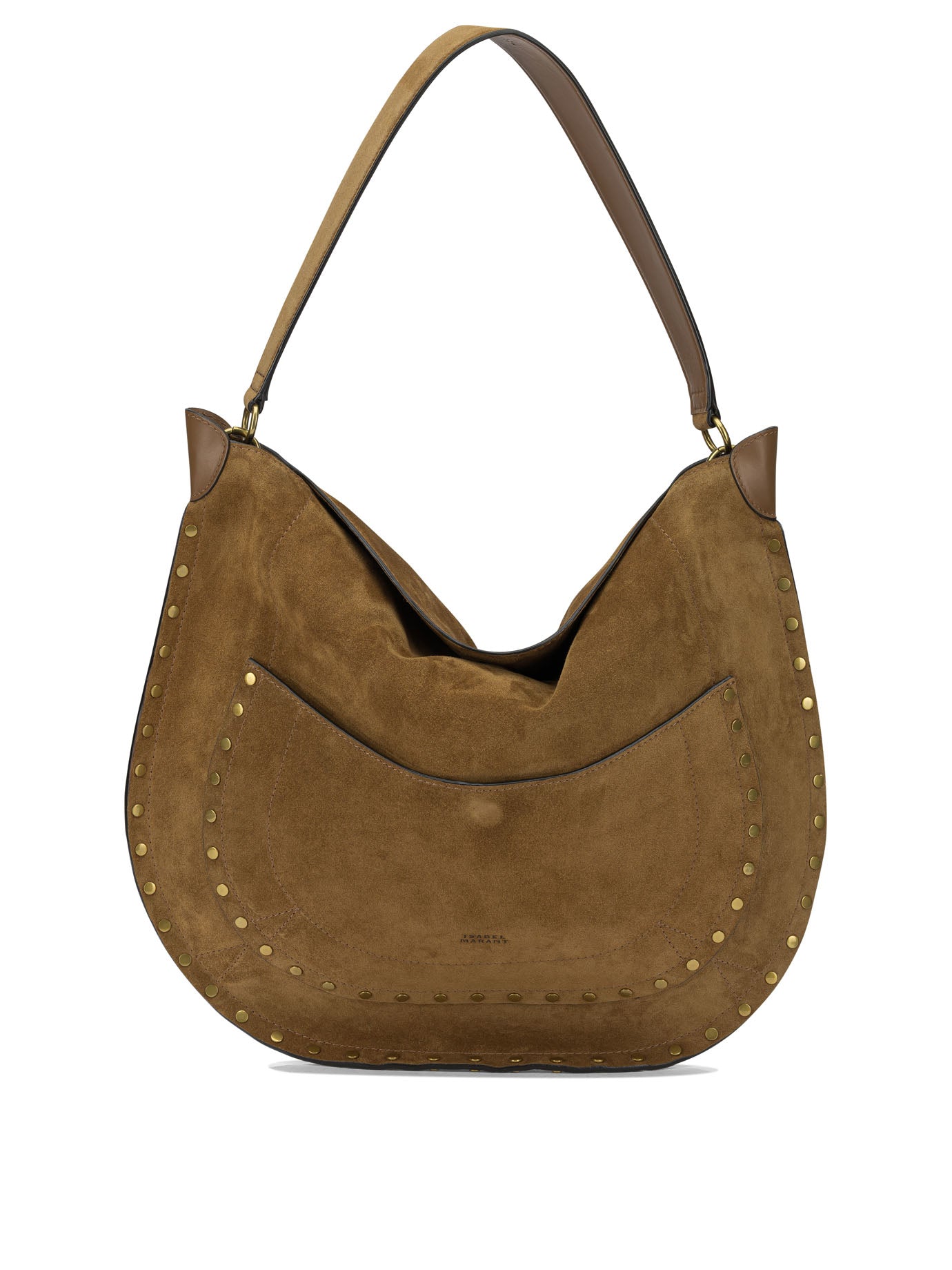 Isabel Marant "Hobo Pocket" Medium Shoulder Bag - Brown