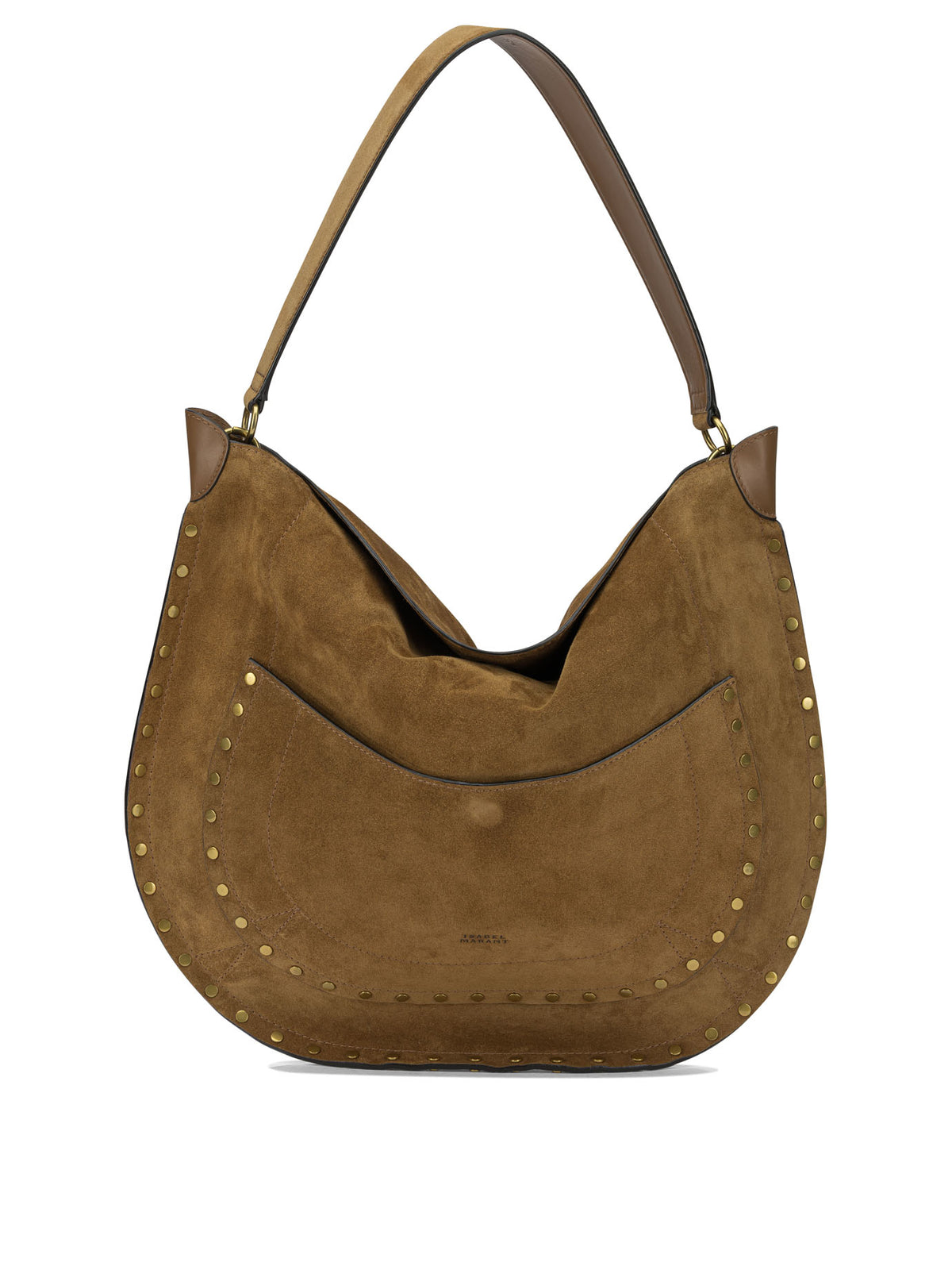 Isabel Marant "Hobo Pocket" Medium Shoulder Bag - Brown