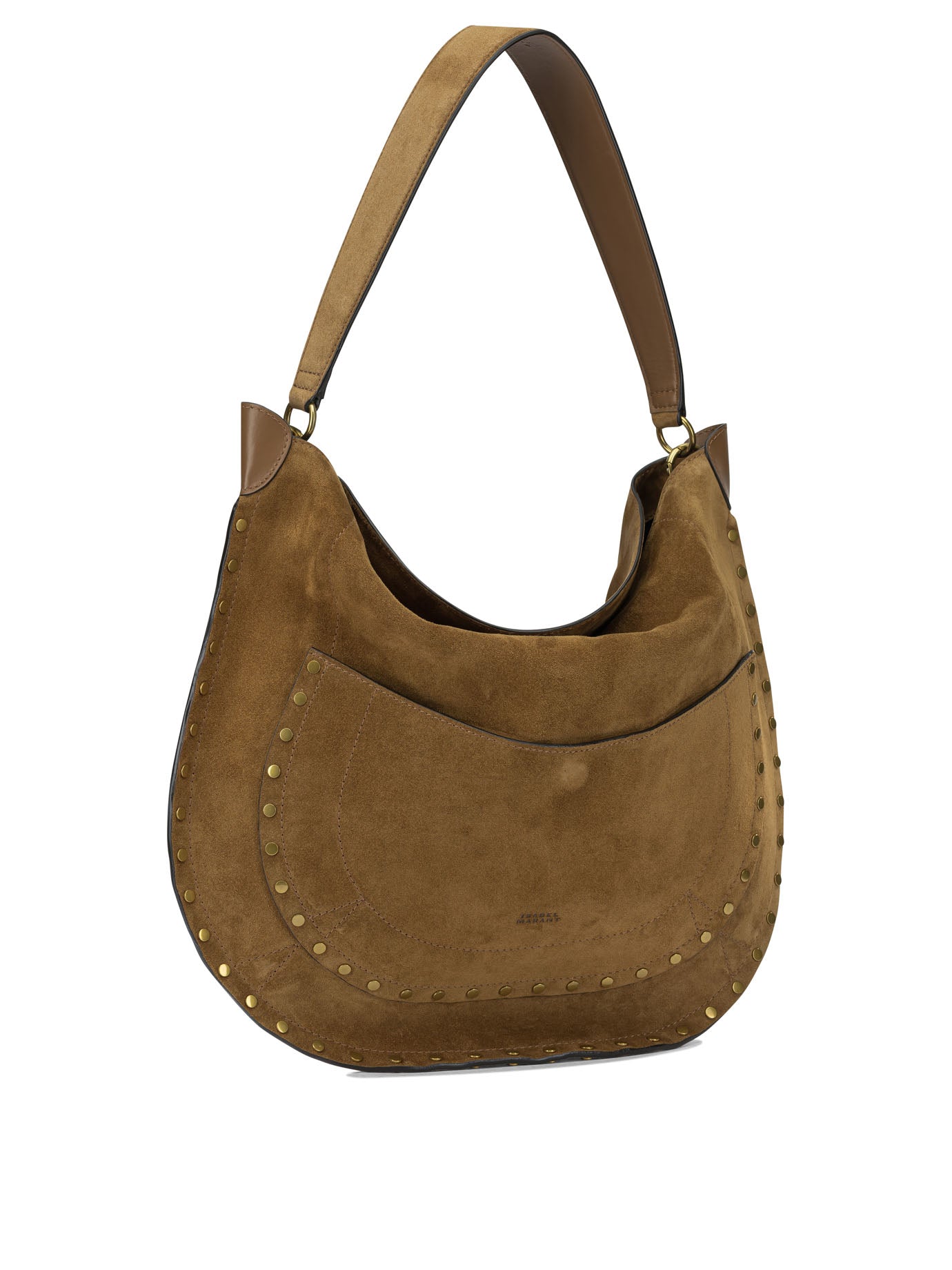 Isabel Marant "Hobo Pocket" Medium Shoulder Bag - Brown