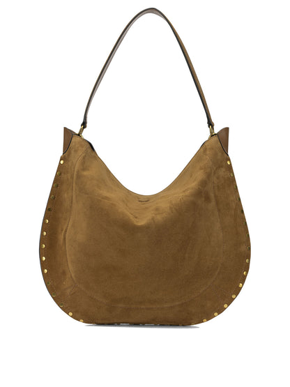 Isabel Marant "Hobo Pocket" Medium Shoulder Bag - Brown