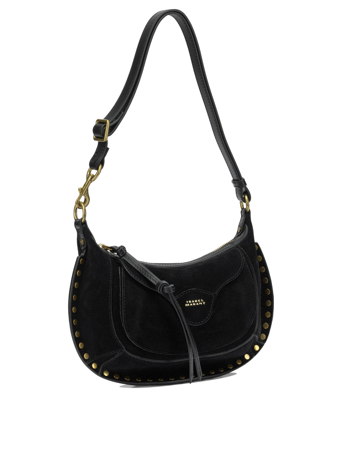 Isabel Marant "Moon Pocket" small shoulder bag - Black
