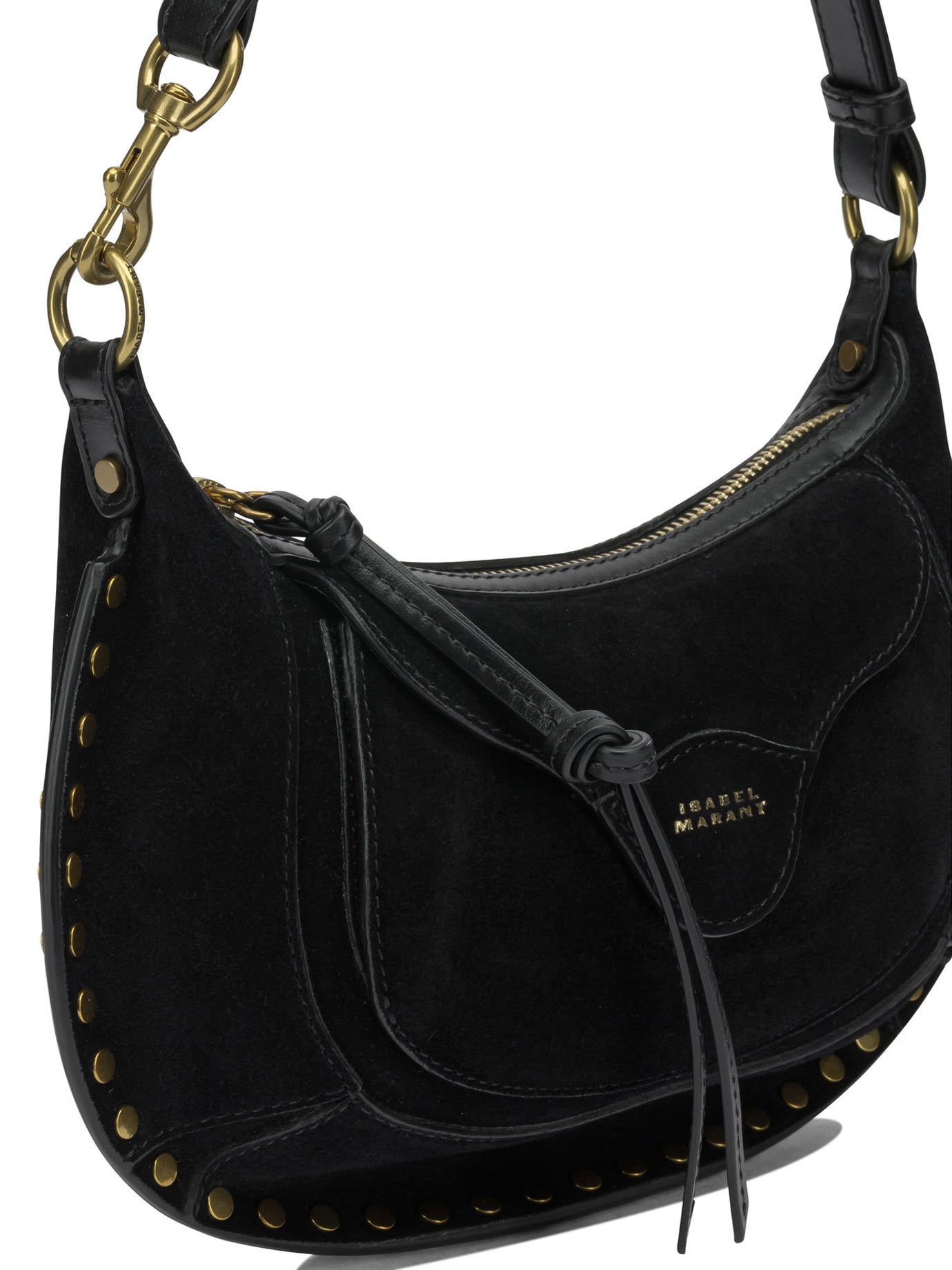 Isabel Marant "Moon Pocket" small shoulder bag - Black