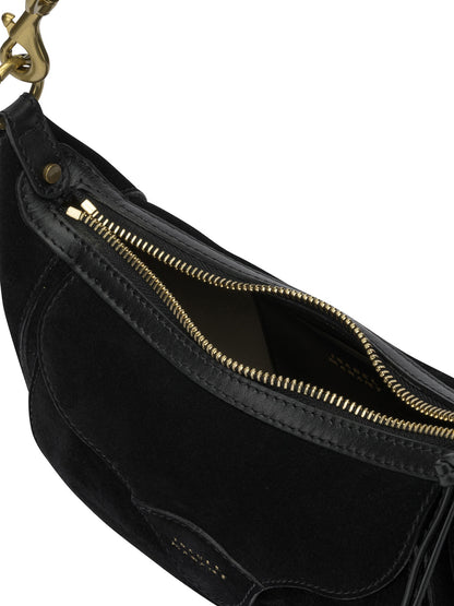 Isabel Marant "Moon Pocket" small shoulder bag - Black