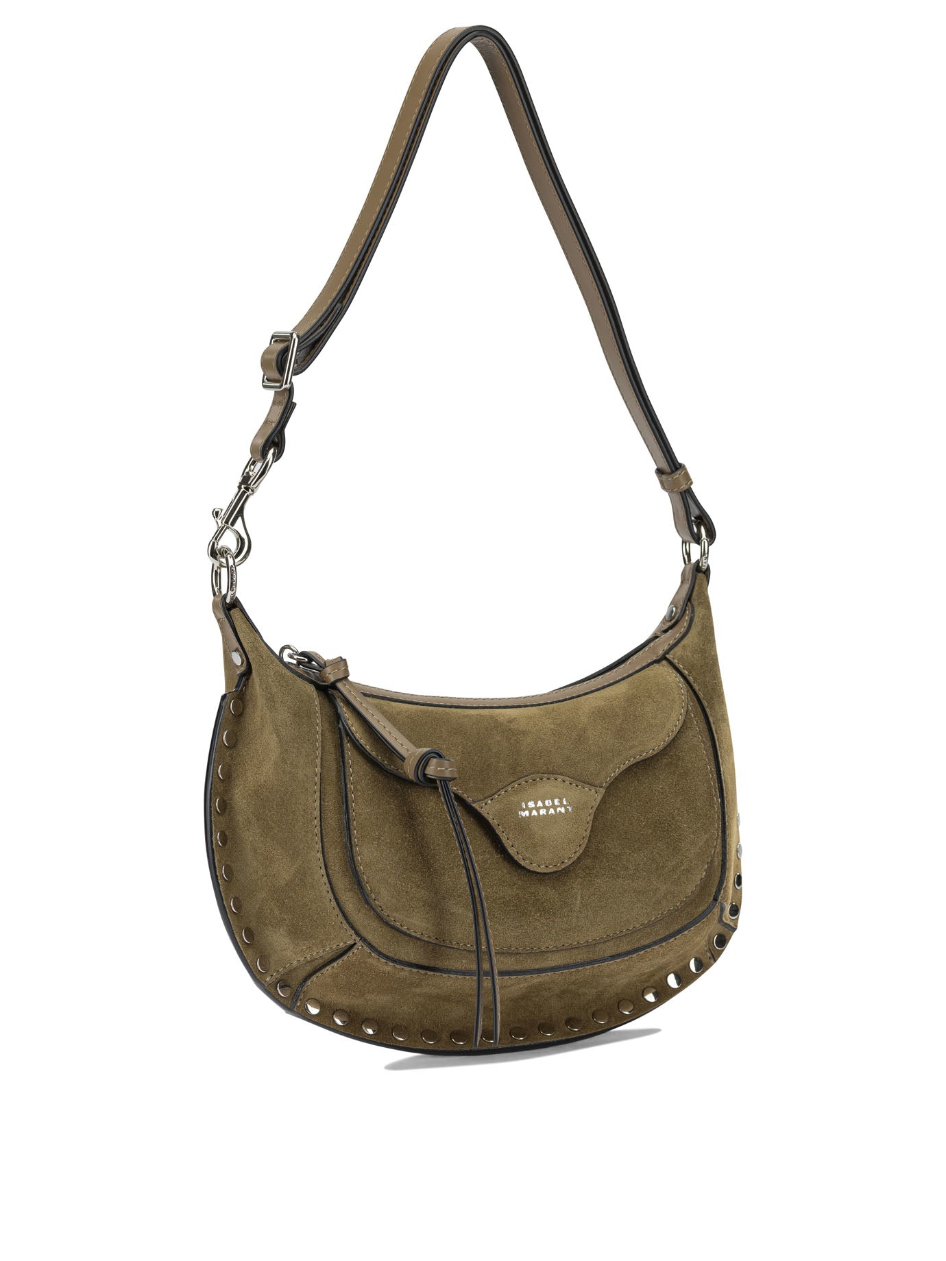 Isabel Marant "Moon Pocket" small shoulder bag - Brown