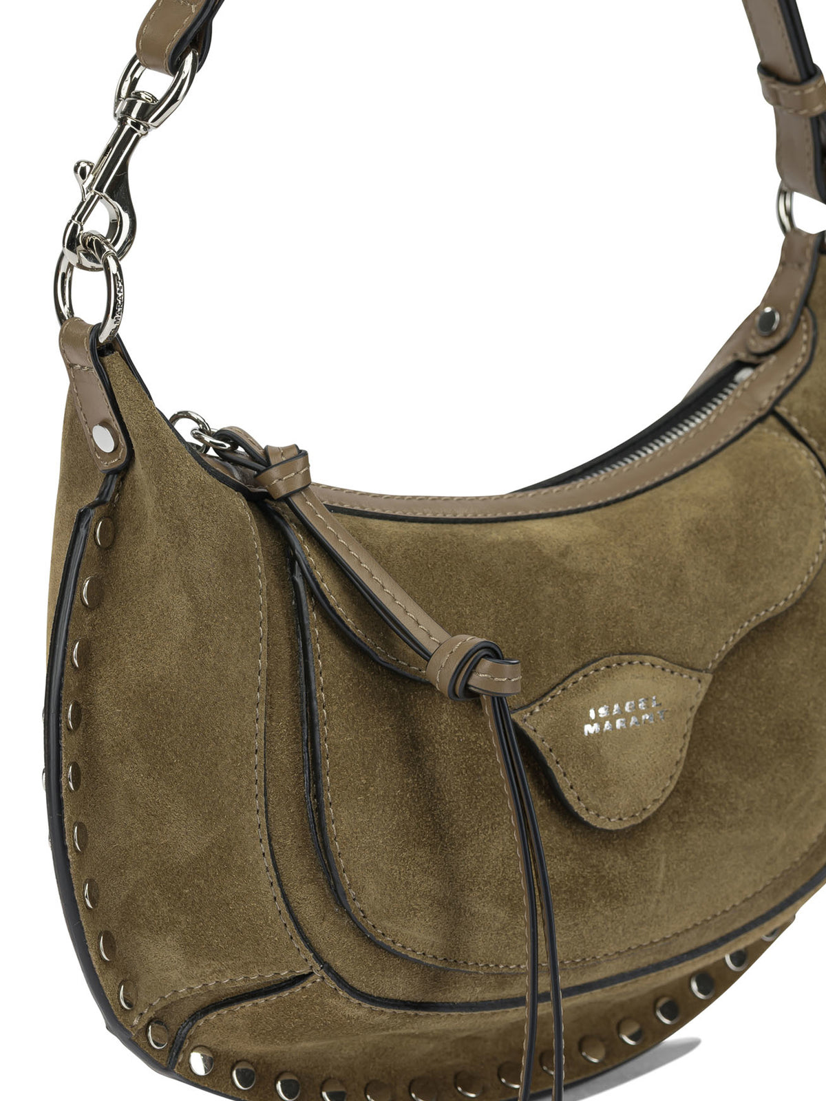 Isabel Marant "Moon Pocket" small shoulder bag - Brown