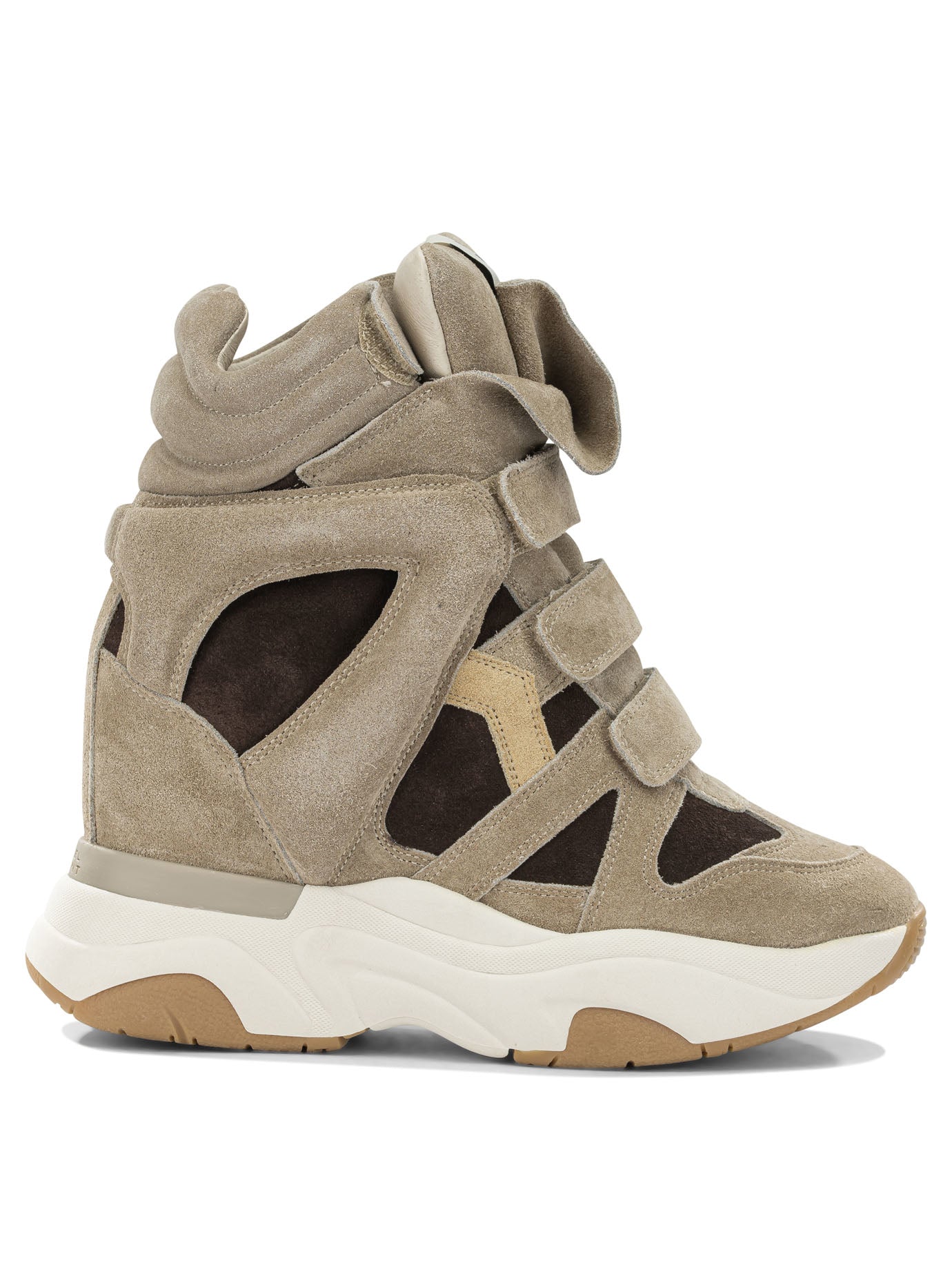 Isabel Marant "Balskee" high top sneakers - Brown
