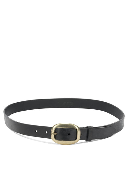 Isabel Marant "Dara" Leather belt - Black