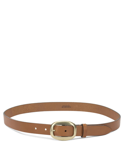 Isabel Marant "Dara" Leather belt - Brown