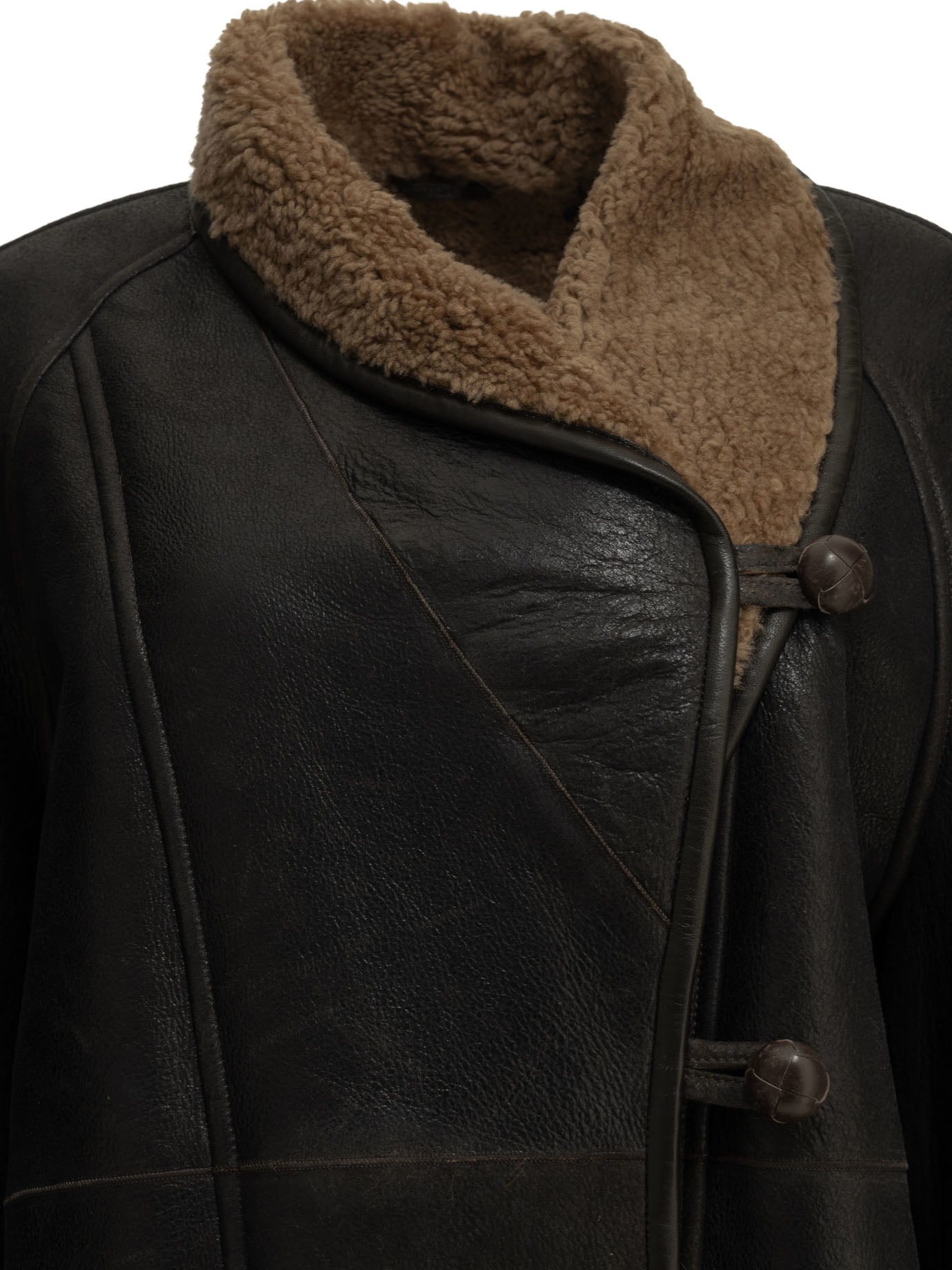 Isabel Marant "Camber" Shearling Jacket - Brown