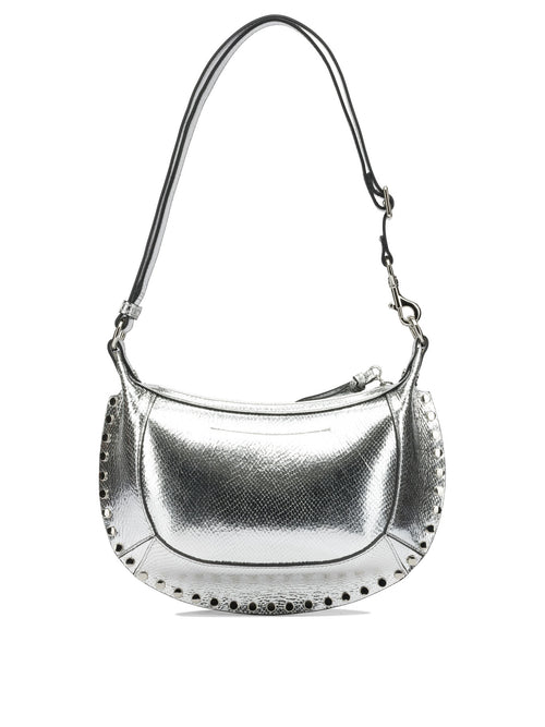 Isabel Marant "Oskan Moon" Small Shoulder Bag - Silver