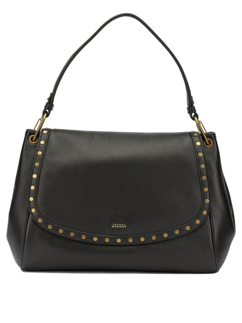 Isabel Marant "Chany" Medium Shoulder Bag - Black