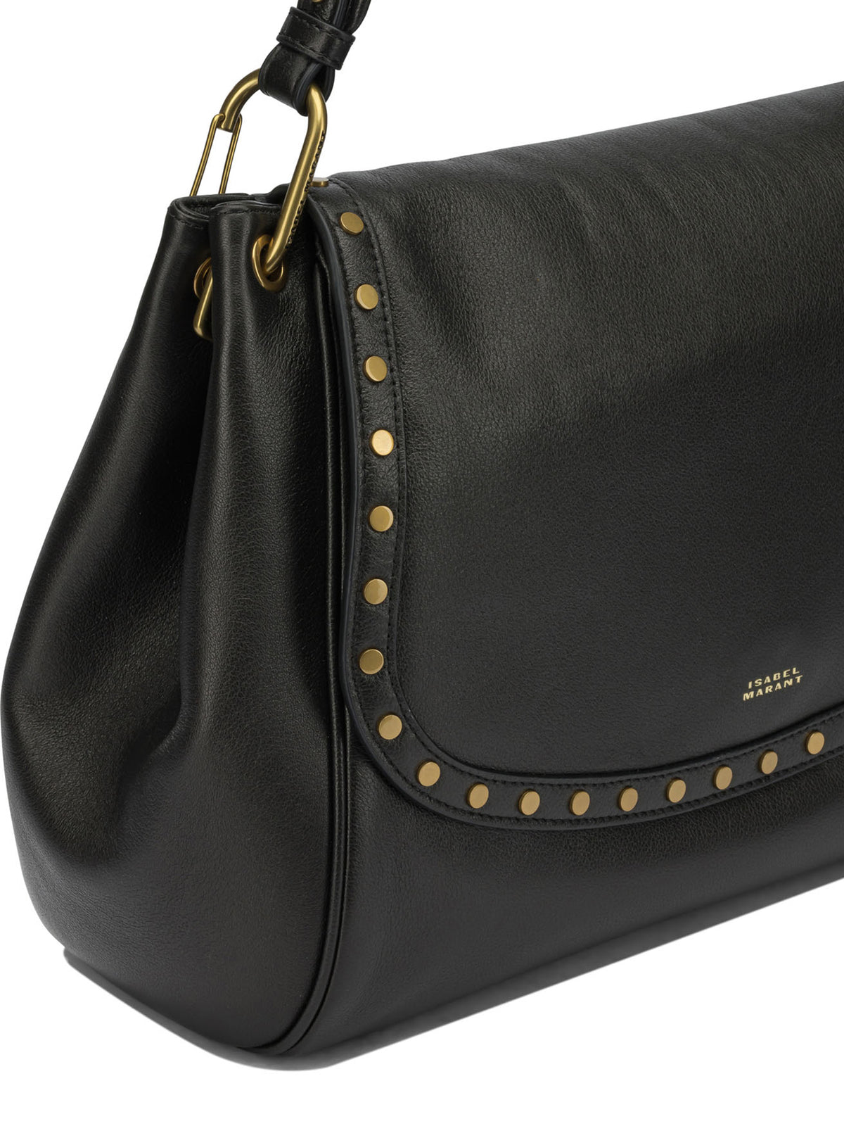 Isabel Marant "Chany" Medium Shoulder Bag - Black