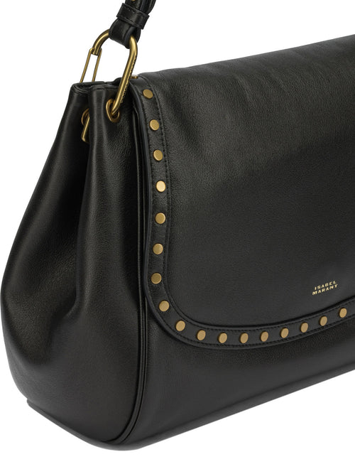 Isabel Marant "Chany" Medium Shoulder Bag - Black