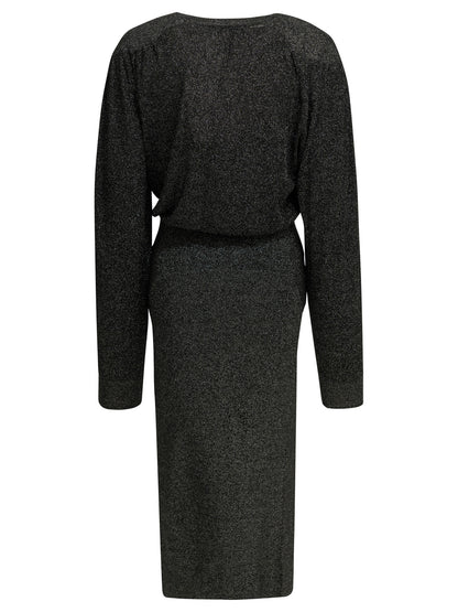 Isabel Marant "Aliza" Midi Dress - Black
