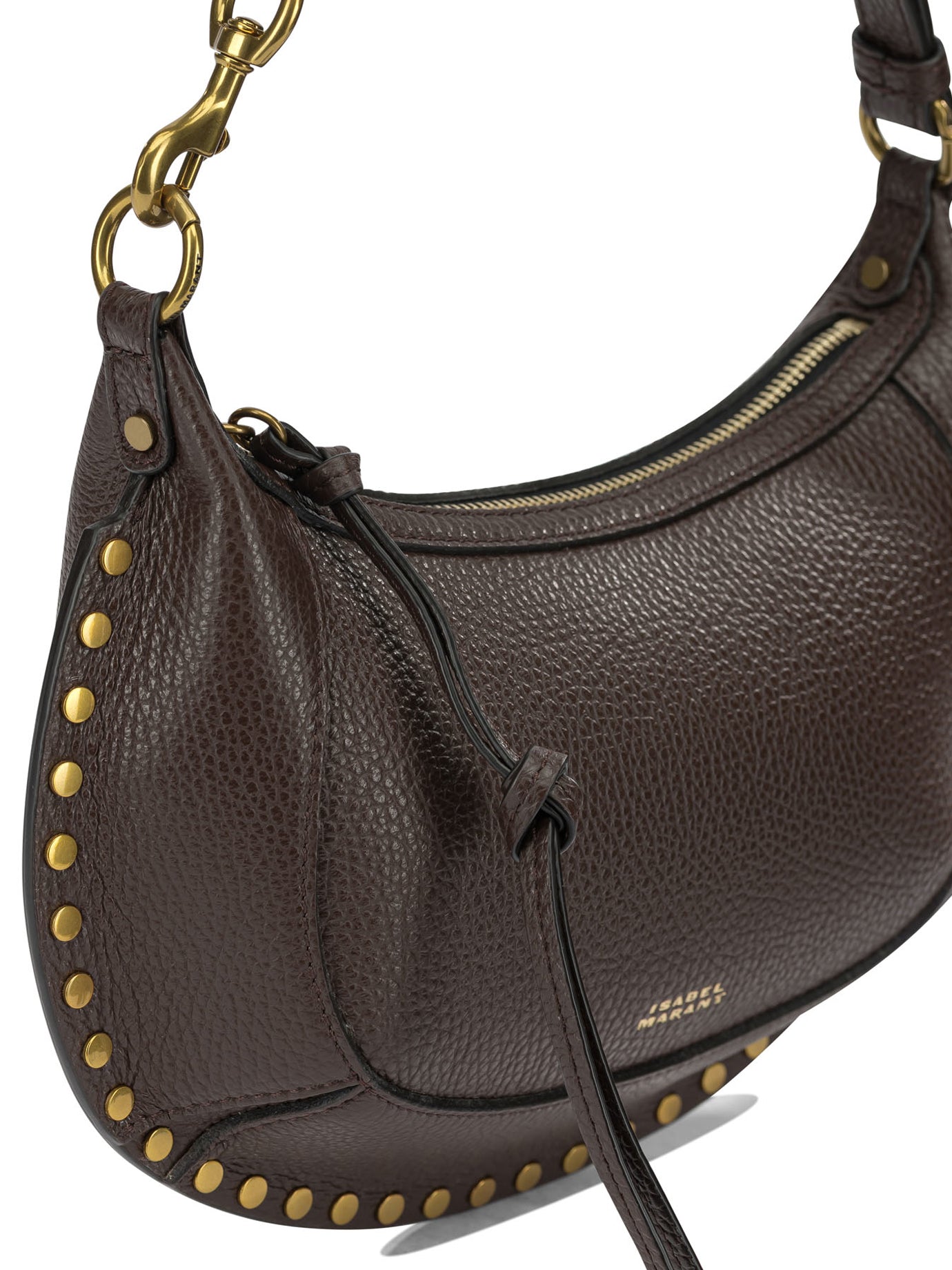 Isabel Marant "Oskan Moon" small shoulder bag - Brown