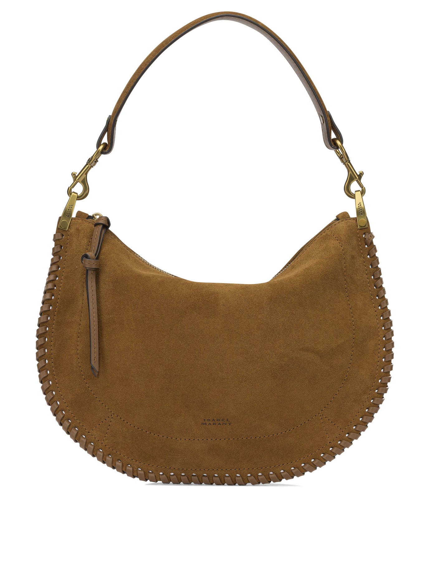 Isabel Marant "Oskan Soft" Small Shoulder Bag - Brown