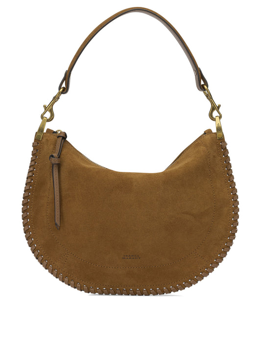 Isabel Marant "Oskan Soft" Small Shoulder Bag - Brown