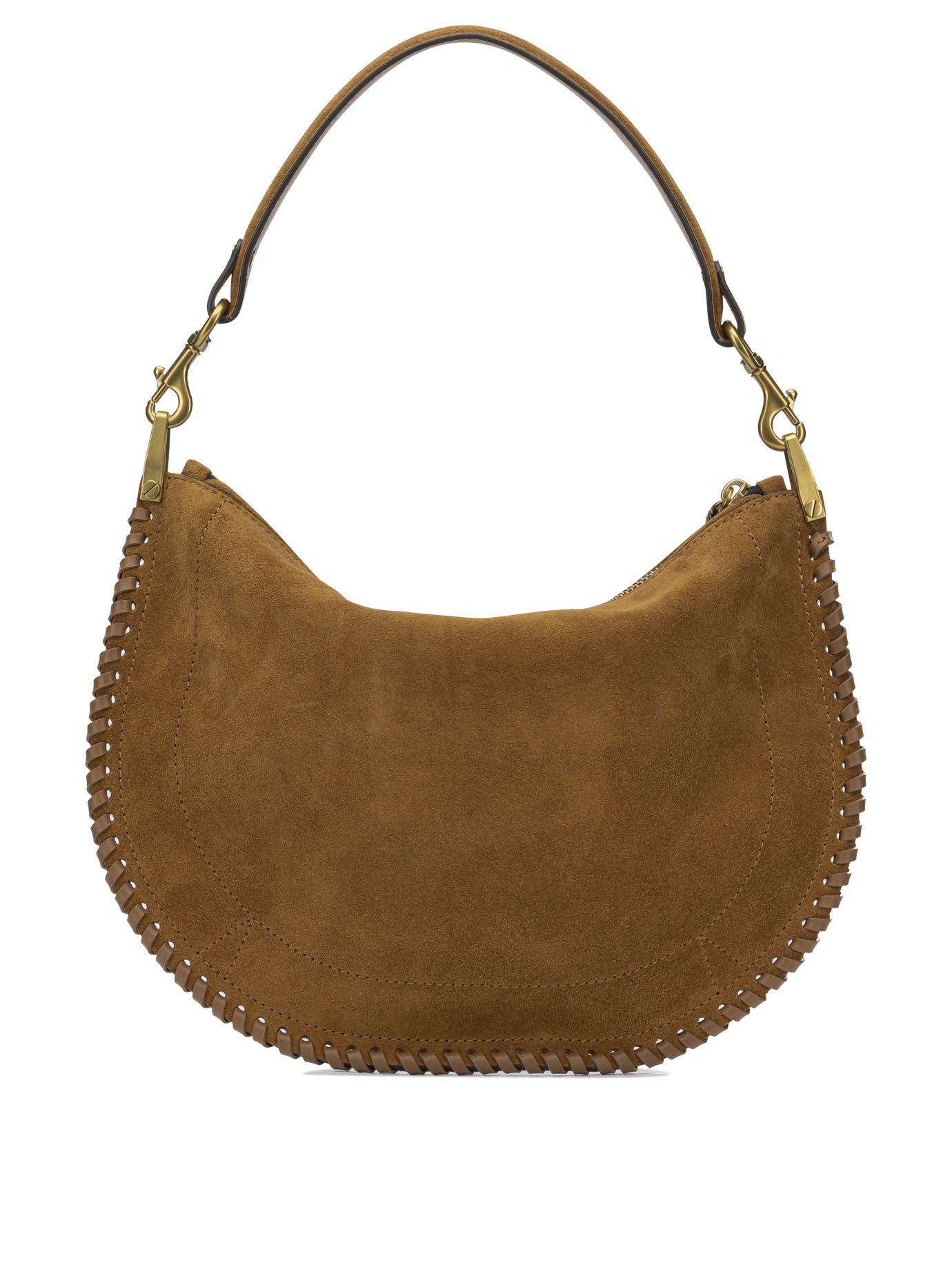 Isabel Marant "Oskan Soft" Small Shoulder Bag - Brown