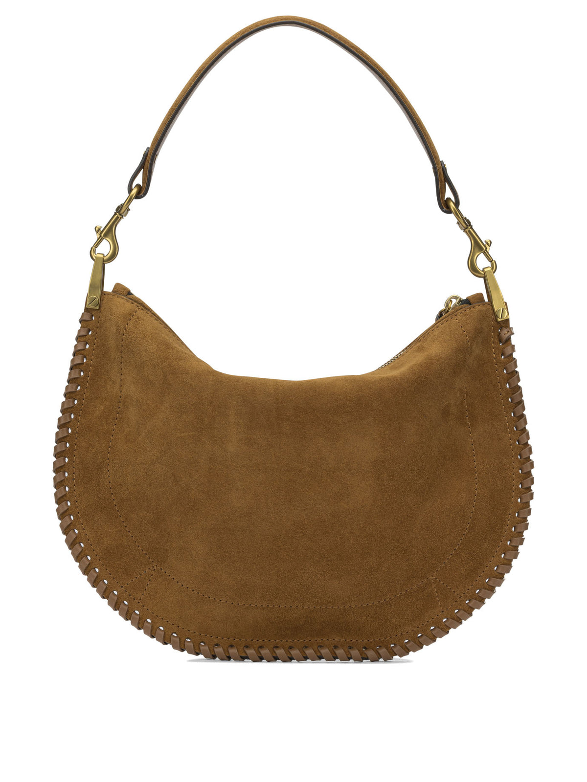 Isabel Marant "Oskan Soft" Small Shoulder Bag - Brown