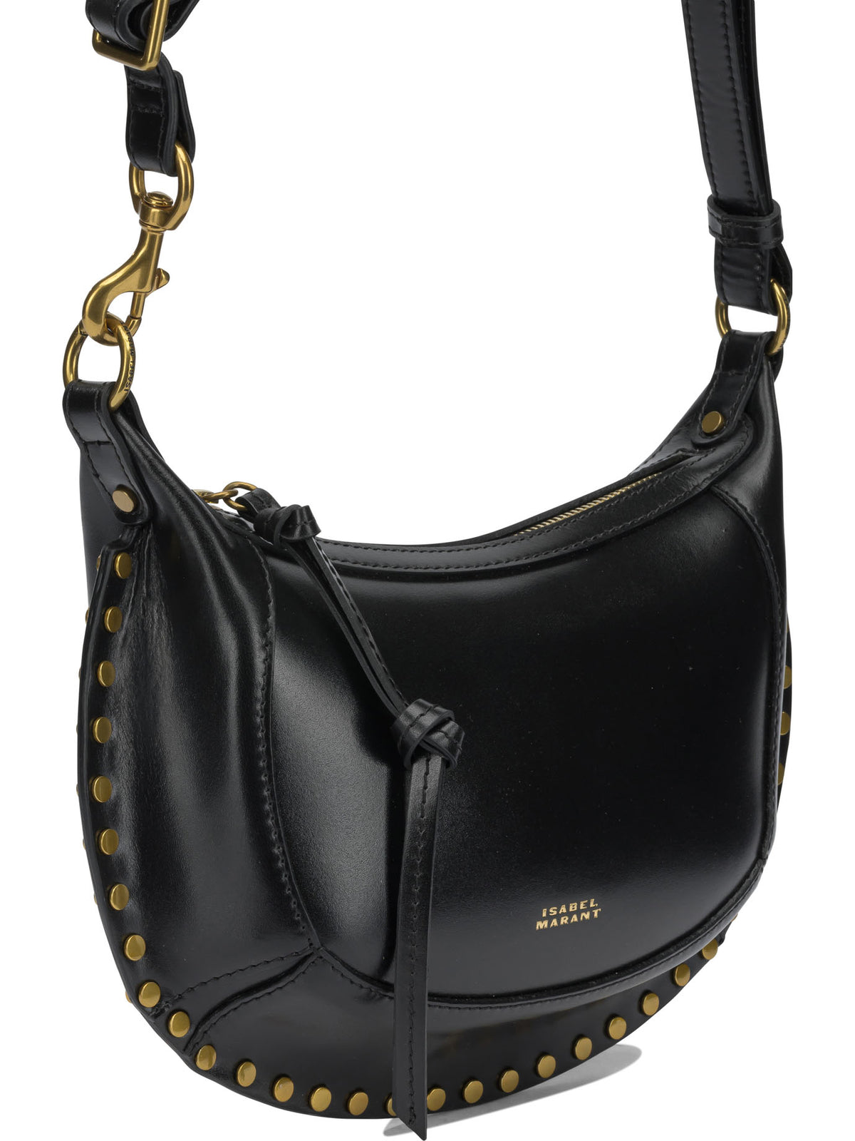 Isabel Marant "Oskan Moon" small shoulder bag - Black